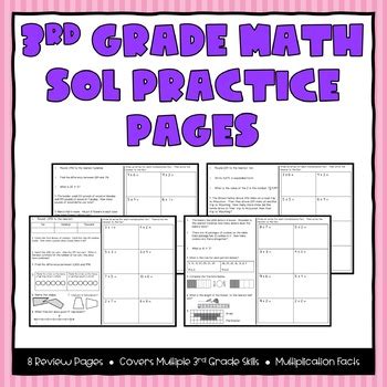 3rd Grade Sol Math Worksheets Free Amp Printable Sol 3rd Grade Math - Sol 3rd Grade Math