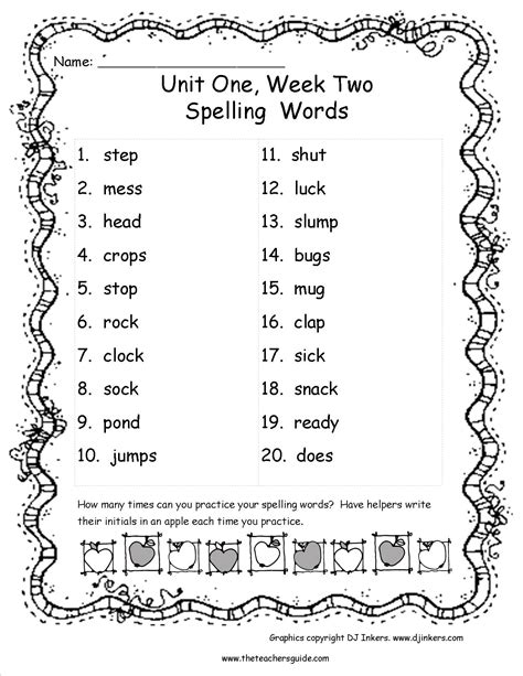 3rd Grade Spelling Words Spelling Words Grade 3 - Spelling Words Grade 3