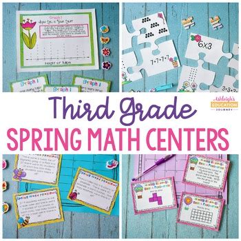 3rd Grade Spring Math Centers Fun Test Prep 9th Grade Math Minutes - 9th Grade Math Minutes