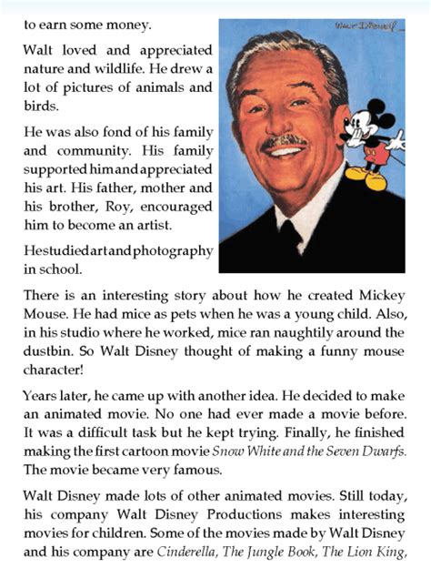 3rd Grade Story Lesson Walt Disney Lesson Plan Walt Disney 6th Grade Worksheet - Walt Disney 6th Grade Worksheet