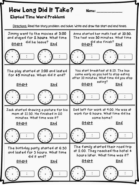 3rd Grade Time Word Problems Mystery Pictures Coloring 3rd Grade Time - 3rd Grade Time