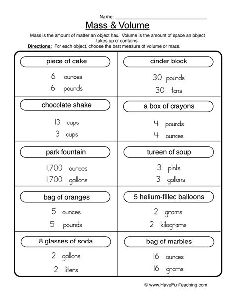 3rd Grade Volume And Mass Word Problems Coloring Volume Worksheet 3rd Grade - Volume Worksheet 3rd Grade