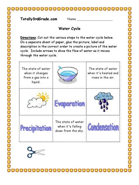 3rd Grade Water Cycle Worksheets Turtle Diary Water Cycle Worksheets 3rd Grade - Water Cycle Worksheets 3rd Grade