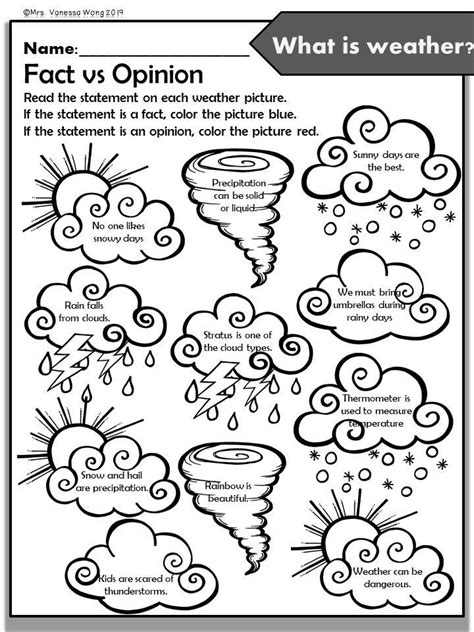3rd Grade Weather Worksheets 3rd Grade Weather Worksheet - 3rd Grade Weather Worksheet
