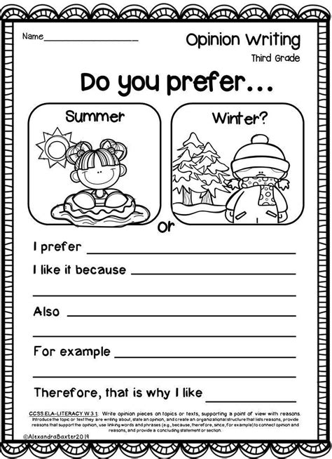 3rd Grade Writing Prompts Worksheets In 2023 Worksheets Writing Prompts For Third Grade - Writing Prompts For Third Grade