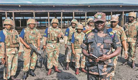 3rd group of Southern African troops deployed to Congo returns home