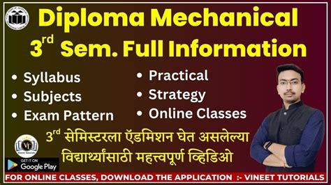 3rd Sem Diploma Mechanical Engineering Notes