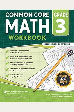 Full Download 3Rd Grade Math Workbook Commoncore Math Workbook By Ace Academic Publishing