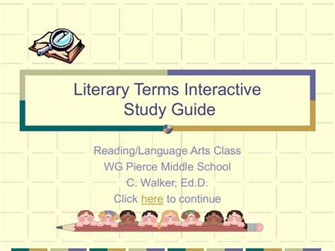Read Online 3Rd Grade Literary Terms Study Guide Bep 