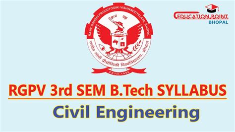 Read 3Rd Sem Civil Engineering Syllabus 