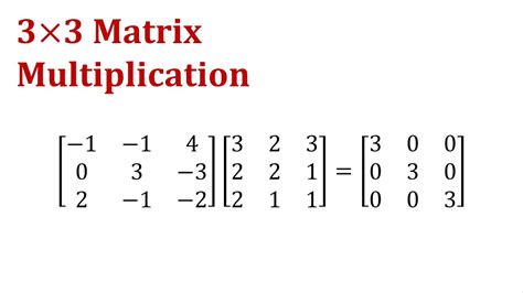 3x3 Matrix Multiplication