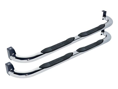 4" Oval Stainless Steel Nerf Bars - Dee Zee