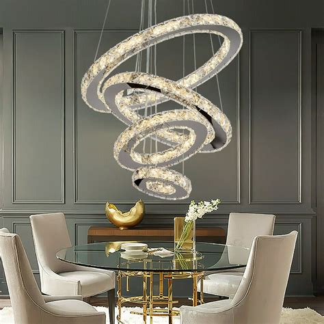 4/6/8/12-Light Modernism Chandelier Crystal Ceiling Light for …