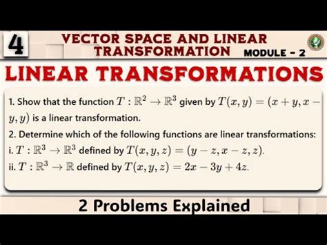 4: Linear Transformations - Mathematics LibreTexts - wintechmobiles.com