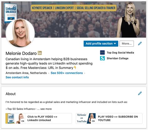 4 "Reale" profiles LinkedIn