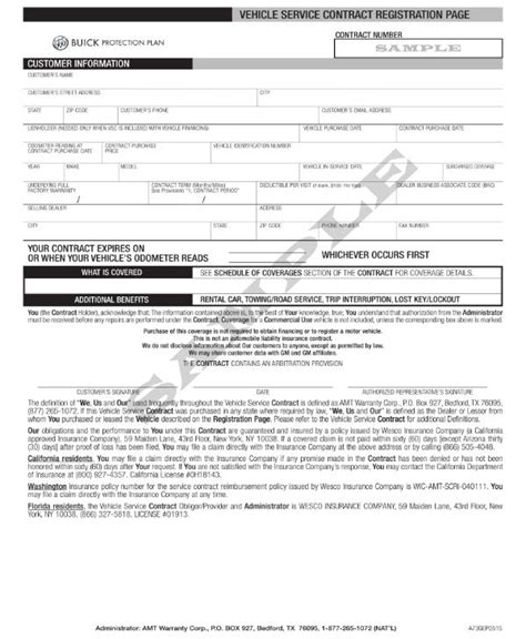 4+ Auto Service Contract Templates PDF