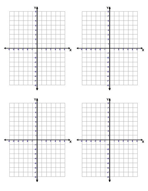 4+ Free Printable Numbered Graph Paper Templates Print Graph Paper