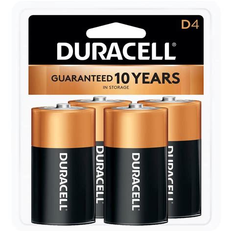 4 - D Batteries - Batteries - The Home Depot