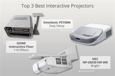 4 Best Interactive Projectors in 2024 - FixThePhoto.com