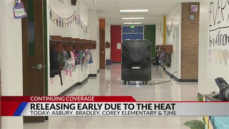 4 Denver schools end class early Thursday due to heat