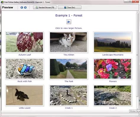4 HTML Image Gallery Creator Software For Windows 10