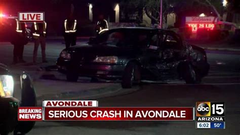4 Hurt in Four-Vehicle Collision on 107th Avenue [Phoenix, AZ]
