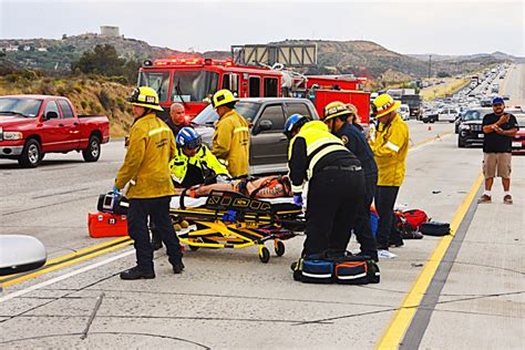4 Hurt in Wrong-Way Collision on 14 Freeway [Santa Clarita, CA]