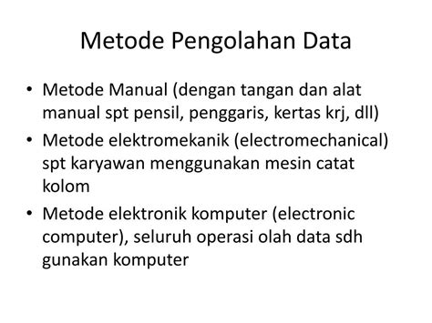 4 Metode Paling Penting dalam Pengolahan Data … - wintechmobiles.com