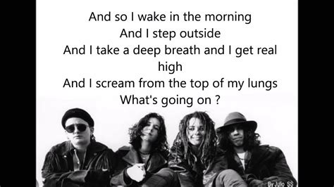 4 Non Blondes Song Lyrics