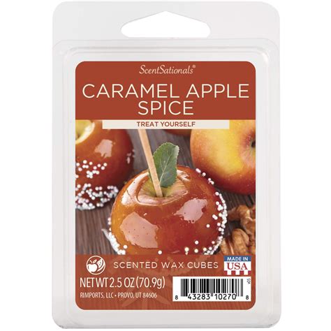 4 PACKS ScentSationals "Caramel Apple Spice" Scented …