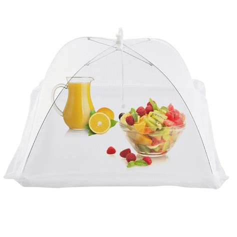 4 Pcs Collapsible Food Cover Picnic Food Cover Dinner Table Set