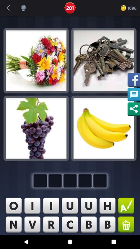 4 Pics 1 Word Answers! Easy Search By Letters! Updated!!!