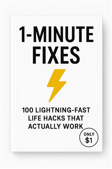 4 Quick Fixes That Actually Work