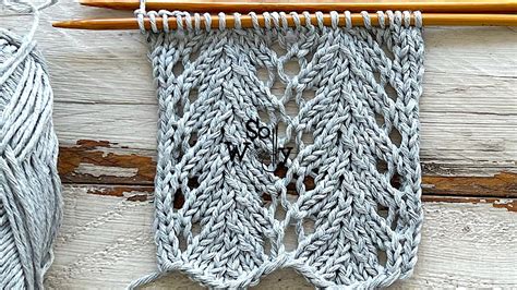 4 Row Knitting Stitch Patterns