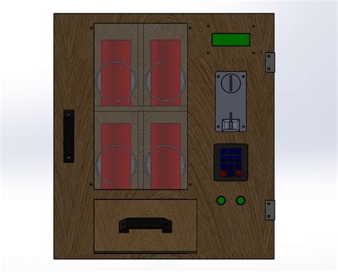 4 Slot Coin Operated Cola Vending Machine Nevon Projects