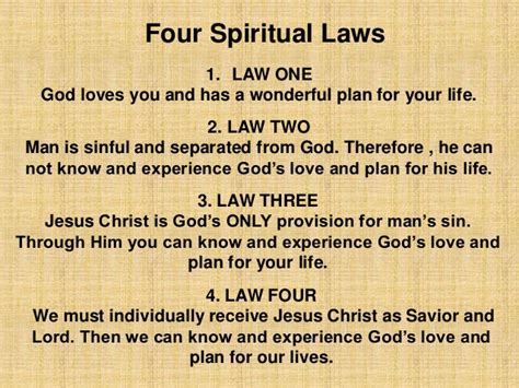 4 Spiritual Laws That Will Change Your Life - Life, Hope …