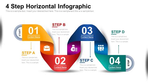 4 Step Process PowerPoint Template