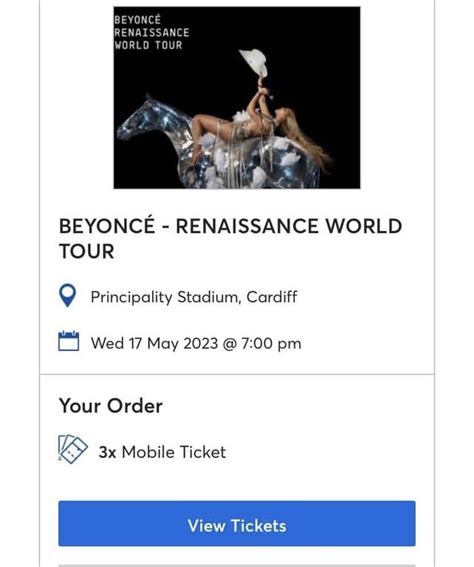 4 Ticket Limit : r/beyonce - Reddit