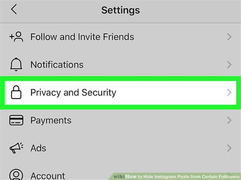 4 Ways to Hide Instagram Posts from Certain Followers - wikiHow