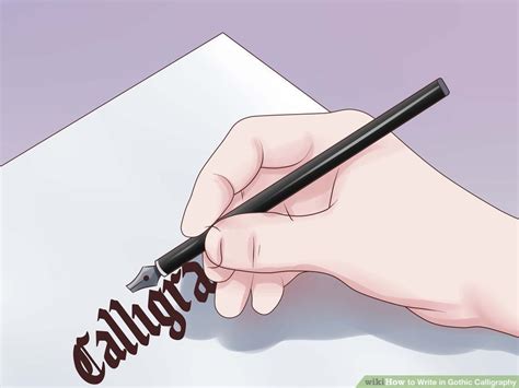 4 Ways to Write in Calligraphy - wikiHow