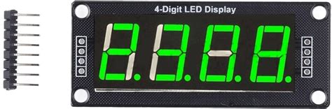4 adet LED Segment Dijital Ekran Modülü, 4 Bit 7 Segment PCB.
