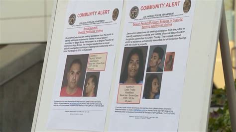 4 arrested in separate sexual assaults in San Fernando Valley