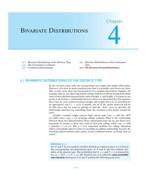 4 Bivariate Distributions Damtp