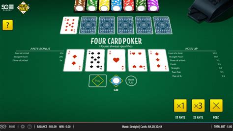 4 card poker casino pebj