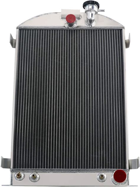 Champion All Aluminum Radiator. 3-Row Core | Cools up to 80