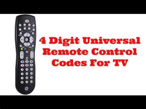4 digit universal remote codes for dvd. 5 and 4.  Security Improvements ...