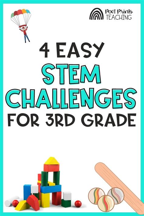 4 Easy Stem Challenges For Third Grade Poet Stem 3rd Grade - Stem 3rd Grade