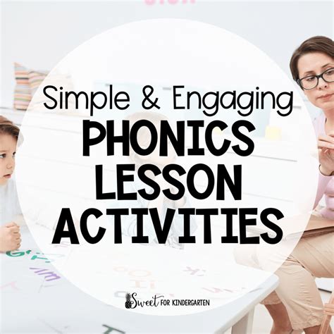 4 Engaging Phonics Lesson Activities To Try Sweet Phonics Activities For 4th Grade - Phonics Activities For 4th Grade