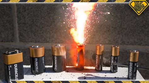 4 Experiments With Batteries We Explores Battery Explosion Battery Science Experiment - Battery Science Experiment