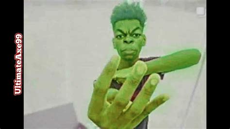 Beast Boy, also known as Guy Holding Up Four Fingers, refers to 